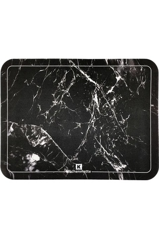 Kuchenmatt Emici Mutfak Bulaşık Kurutma Matı 331525705 Siyah Mermer