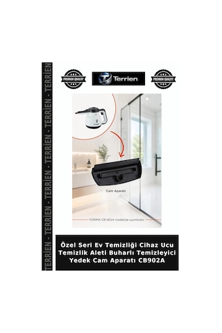 Özel Seri Ev Temizliği Cihaz Ucu Temizlik Aleti Buharlı Temizleyici Yedek Cam Aparatı Cb902a