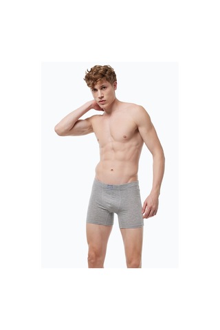 Malabadi Erkek Gri Premium Collection Modal Uzun Boxer 250 Gri