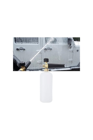 Pazly Yüksek Basınçlı Köpük Püskürtücü - Araba, Ev, Bahçe Temizliği İçin 5 Metre Menzil