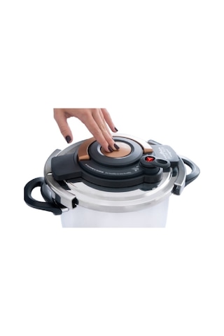 Acar Aura Bakır 8 Lt Düdüklü Tencere Kzm-05805 Inox