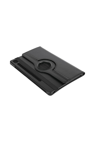 Samsung Galaxy Tab S9 Fe 10.9 Inç Tablet Uyumlu Kılıf 360 Dönebilen Deri Leather New Style Case Kılıf