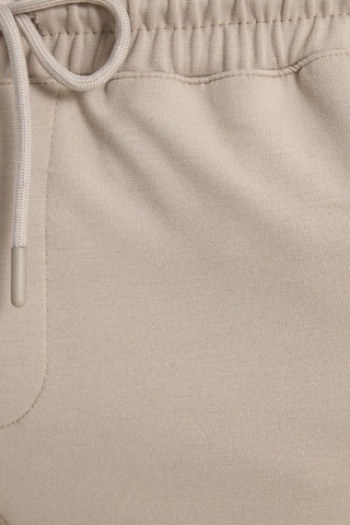 Tudors Erkek Regular Fit Klasik Kesim Beli Lastikli Bağcıklı Bej Jogger Pantolon-41772 Bej