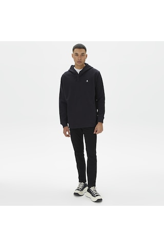 Dc Shoes Dc Offpeak Erkek Siyah Hoodie Düz Edyft03539 Siyah
