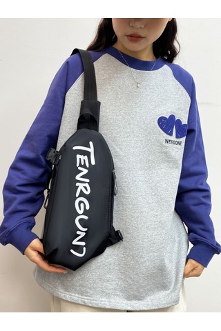 Çok Fonksiyonlu Omuz Çantası - Beyaz