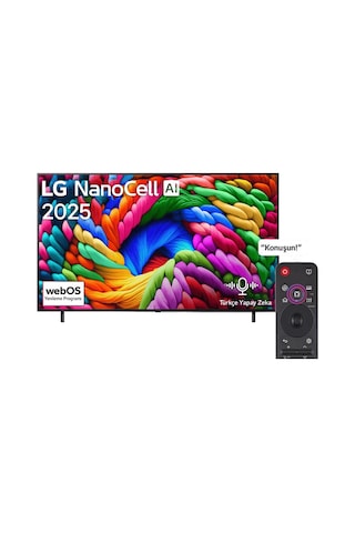 LG 75NANO90A 75" 4K Smart AI U WEBOS25 NANOCELL TV