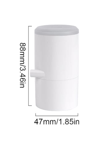 Mufunye 3-in-1 Elektrikli Vakum Pompa: Hızlı Şişirici/çekici + Kamp Işığı 400lm, 3.7v 1300mah, Beyaz