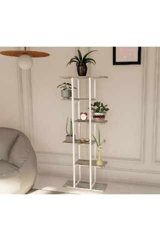 Titan Çiçeklik Beyaz Mermer