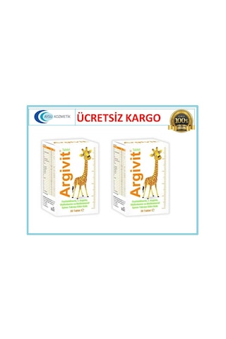 Argivit 30 Tablet Multivitamin 2'li Paket