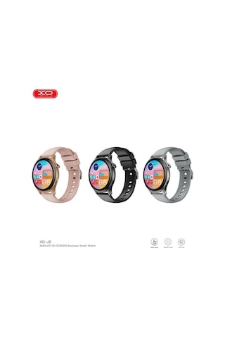 Xo J6 Yuvarlak Slim Kasa Akıllı Saat (İthalatçı Garantili)