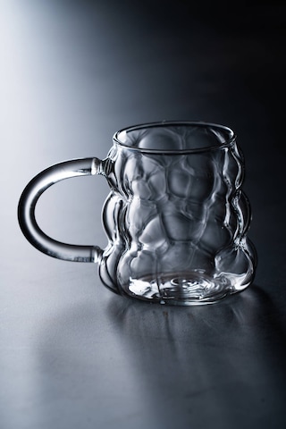 Lume 6 Lı Kulplu Cam Bardak - 350 Ml Şeffaf