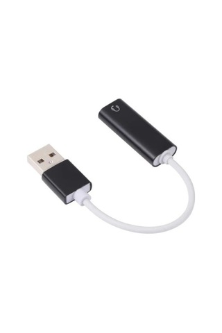 Mikrofonlu Kulaklık Usb Çevirici Usb Ses Kartı 7.1 Tek Girişli Usb Ses Kartı
