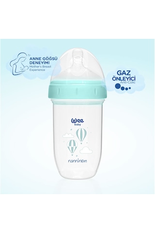 Wee Baby Nanninom Antikolik Geniş Ağızlı Biberon 250 ML