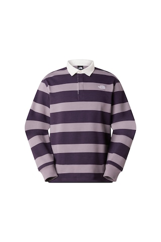 The North Face U Rugby Polo Sweatshırt Unisex Tişört Nf0a8gawjzu1 Gri