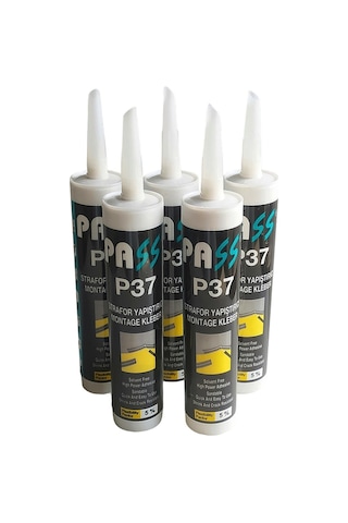 5 Adet Strafor Kartonpiyer Duvar Paneli Yapıştırıcı + Tabanca