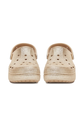 Crocs Baya Platform Glıtter Kadın Terlik 208459-212 Çok Renkli