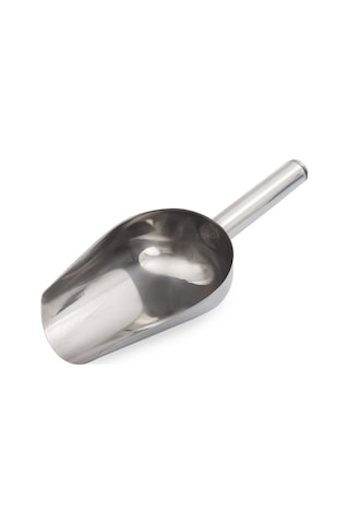 Borox Paslanmaz Çelik 9 inch Orta Boy Tartım Küreği Şaşula - Numune Küreği - Bakkal Küreği