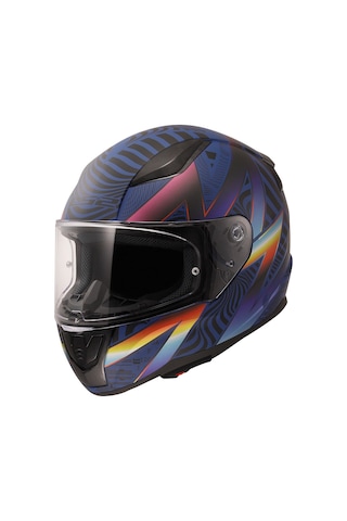 Ls2 Rapıd 2 Optık Mat Mavi-mor Kask Mavi - Mor