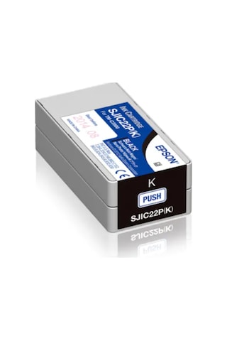 Epson Colorworks Tm C3500 Kartuş Black Sjıc22P K C33S020601