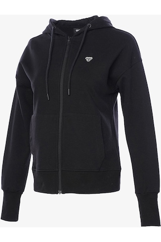 Hummel Hmlt-ic İcona Zip Kadın Siyah Sweatshirt 921774-2001