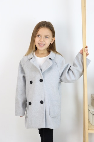 Miababy Reglan Kol Unisex Kaşe Kaban Taba