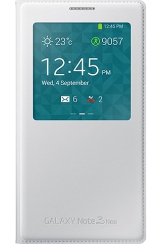Samsung Uyumlu Galaxy Note 3 Neo N7500S-View Cover Kapakli Kili 361291449