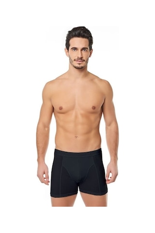 Tutku 0114 Erkek Likralı Boxer 3'Lü Paket