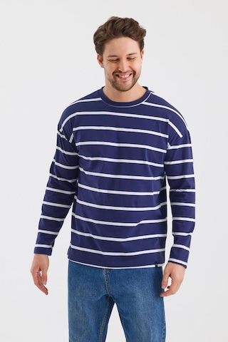 Alexander Gardi Alexandergardı Çizgili Regular Fit Sweatshırt E24-00158 001