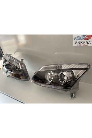 Isuzu D-max 2012-2015 Far Lambası Mercekli Takım Sağ - Sol