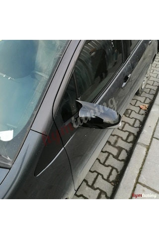 Toyota Uyumlu Yaris Yarasa Ayna Kapağı - 2011 - 2017. Piano Black
