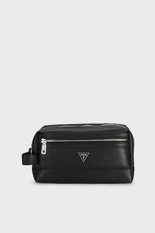 Guess Berlin Logolu Bilek Askılı Çanta Erkek Çanta Pmbepo P6461 Bla Siyah