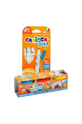 Carioca Baby Keçeli Kalem ve Oyun Hamur Seti