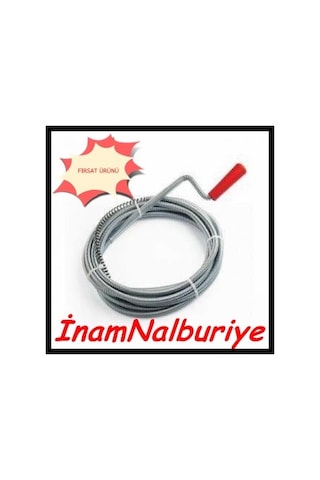 Lavabo Açıcı Susta - 3 Metre Uzunlugunda 5 Mm Kalınlığında Susta