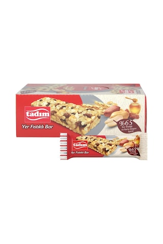 Tadım Tadımca Yer Fıstıklı Bar 30 G X 20 Adet