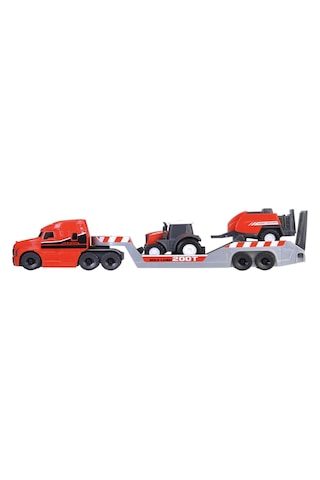 Dickie Toys Massey Ferguson Mikro Çiftlik Kamyonu Traktör Ve Römorklu 203735004