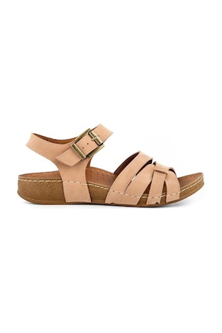 Muya Rhoas 33218-205 Anatomik Taban Kadın Sandalet Kum 36-40 Kum