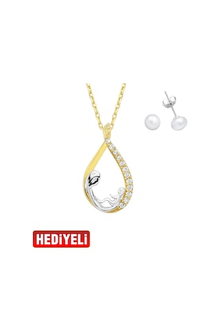 Anne Altın Kolye As1427Gkl Altınsepeti
