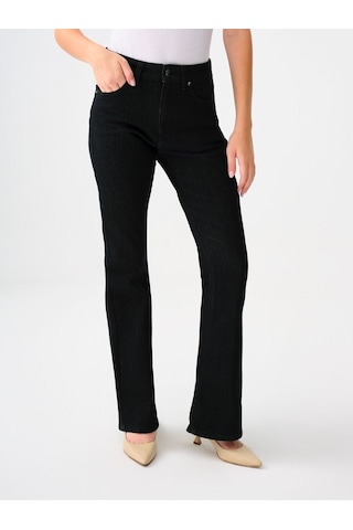 LOFT Flare Slim Fit Kadın Pantolon Lf2037918 Q1.v1 Denim