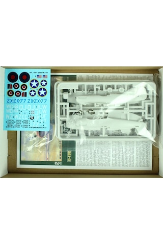 Mistercraft D192 1/72 Supermarine Spitfire Mk.vb Savaş Uçağı Plastik Model Kiti