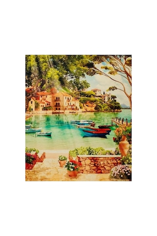 5d Elmas Boncuk Taş Işleme Mozaik Goblen Kit 50x40cm Gc84267 Diamond Painting