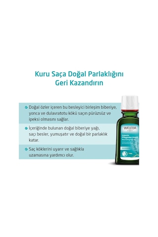 Weleda Rosemary Conditioning Hair Oil Organik Biberiye Özlü Besleyici Saç Bakım Yağı 50ml