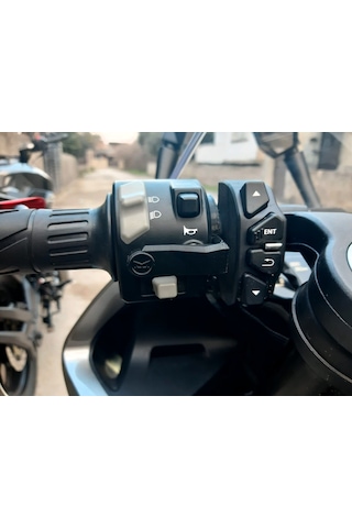 Cfmoto 250sr - 250nk Uyumlu Korna Basma Aparatı Renk:siyah