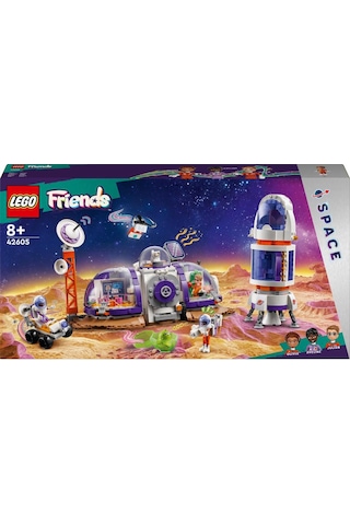 LEGO® Friends Mars Uzay Üssü ve Roketi 42605 8+ Yaratıcı Oyuncak Yapım Seti - 981 Parça