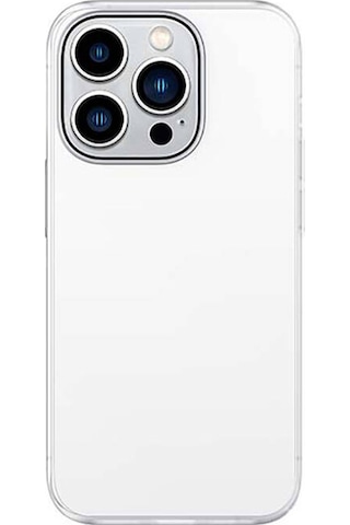 Apple Uyumlu iPhone 14 Pro Kılıf Ultra İnce Mat Pc Arka Yüzey Recci Elite Serisi Kapak Beyaz