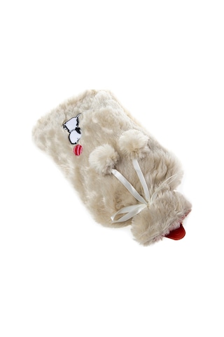 Biggdesign Dogs Peluş Sıcak Su Torbası Bej