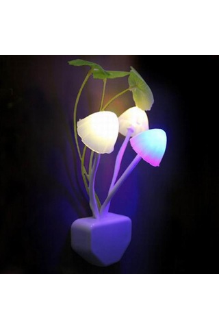 Jms Yenilik Yaratıcı Ab/abd Tak Işık Sensörü 3 led Ac110v-220v Renkli Gece Işıkları Çok Renkli