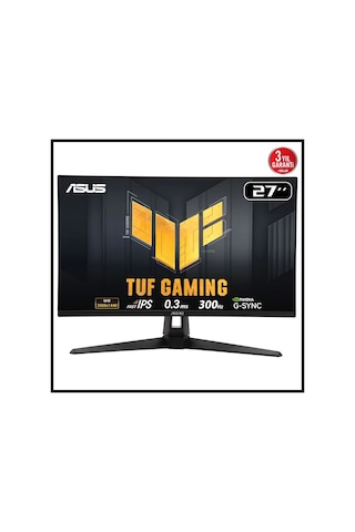 Asus Tuf Gamıng Vg27aqm5a 27" 0.3ms, 300hz, Qhd, Dp, 2xhdmı, Usb, Hoparlör, Fast Ips Led, Elmb Sync