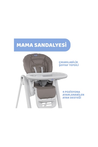Chicco Polly Magıc Mama Sandalyesı L.brown-pr 07087162400000