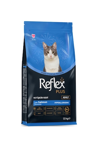 Reflex Plus Hipoalerjenik Somonlu Yetişkin Kedi Maması 1,5 Kg