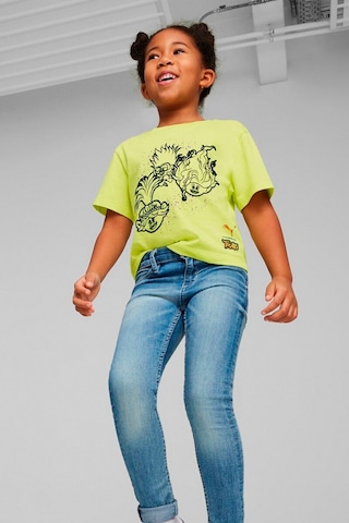 Puma X Trolls Graphic Çocuk Tişört 62485438 Sari